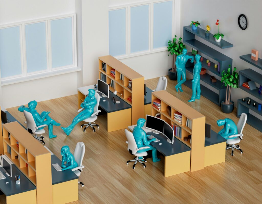 Un environnement de travail toxique : raison principale des démissions.